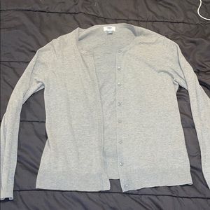 old navy button up sweater